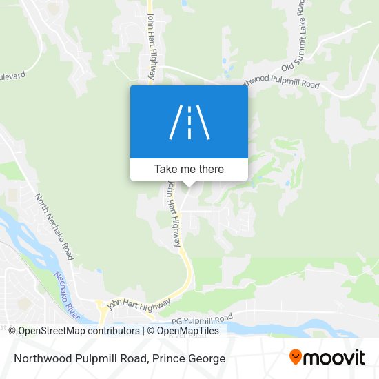 Northwood Pulpmill Road plan