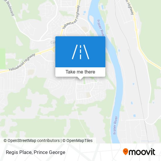 Regis Place map