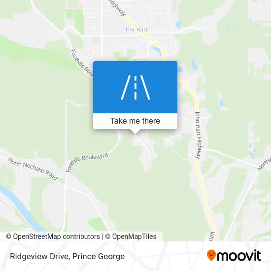 Ridgeview Drive map