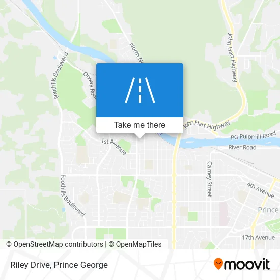 Riley Drive map
