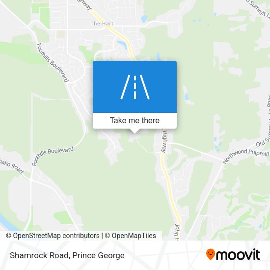 Shamrock Road plan