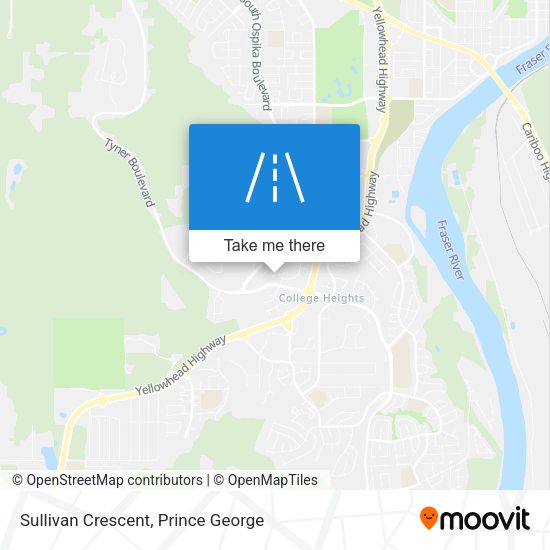 Sullivan Crescent map