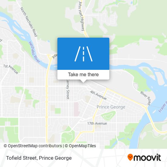 Tofield Street plan