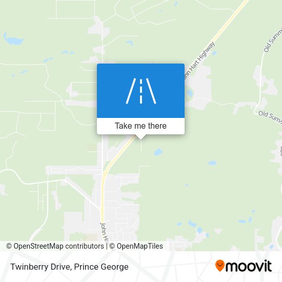 Twinberry Drive map