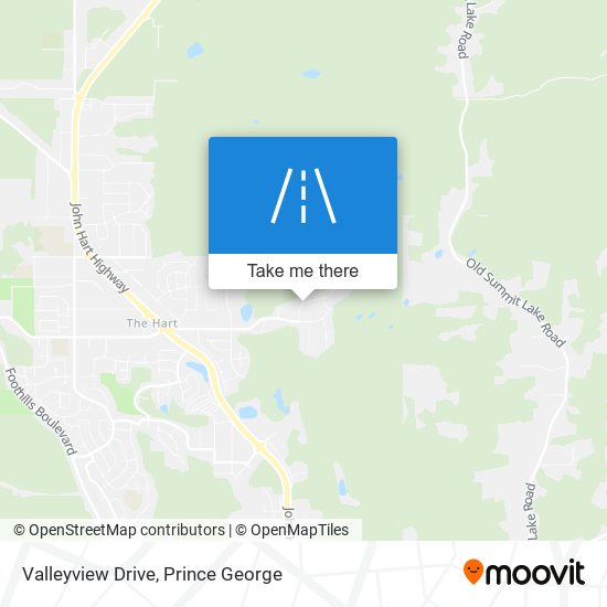 Valleyview Drive map