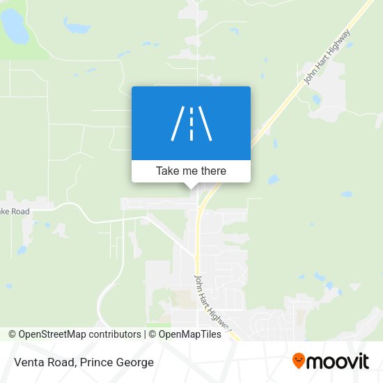 Venta Road plan