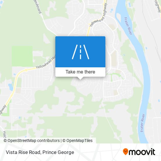 Vista Rise Road plan