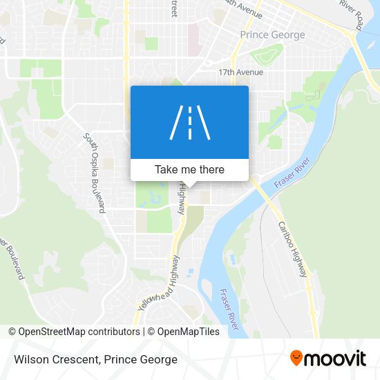 Wilson Crescent map