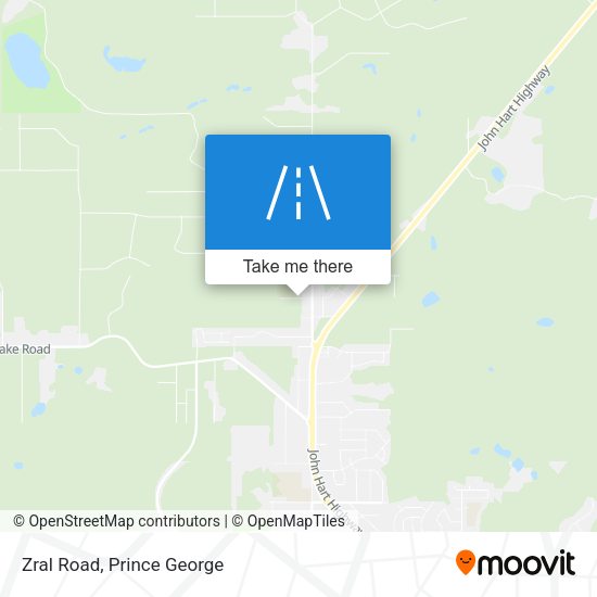 Zral Road plan