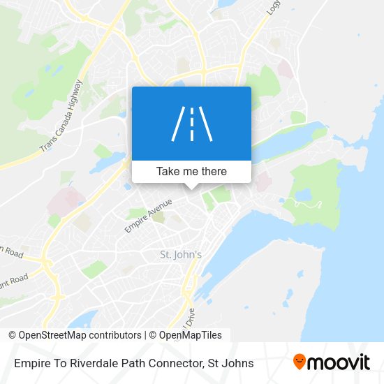Empire To Riverdale Path Connector map
