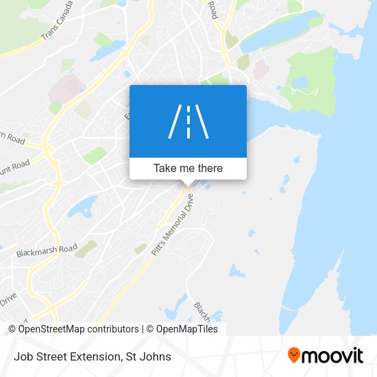 Job Street Extension map