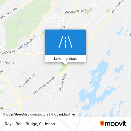 Royal Bank Bridge map