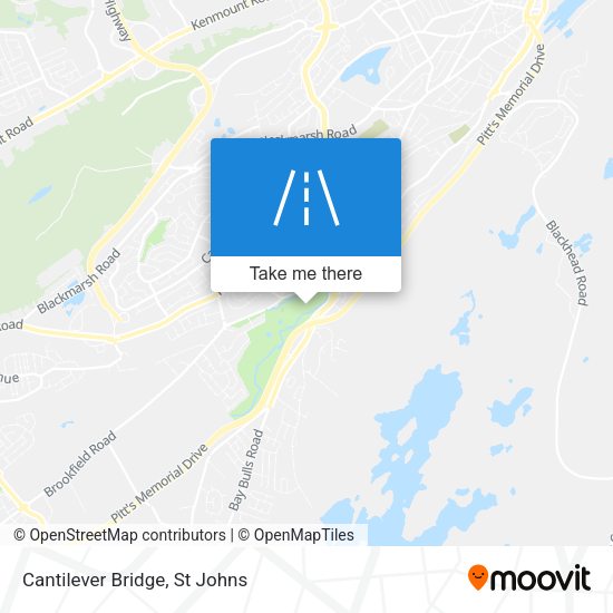 Cantilever Bridge map