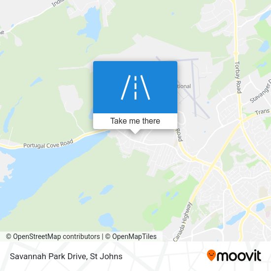 Savannah Park Drive plan