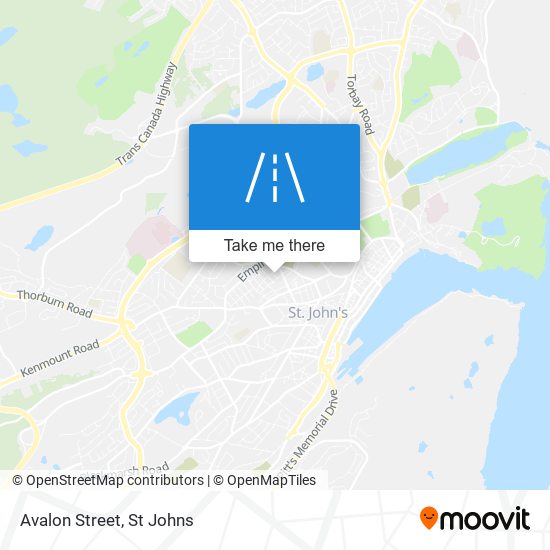 Avalon Street map