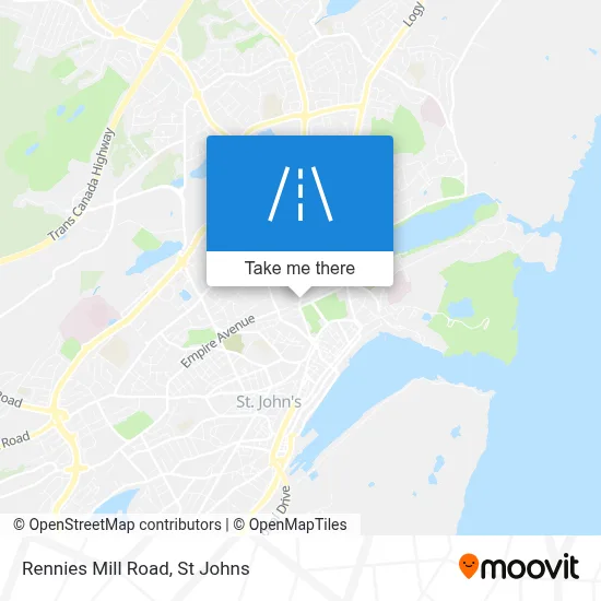 Rennies Mill Road map