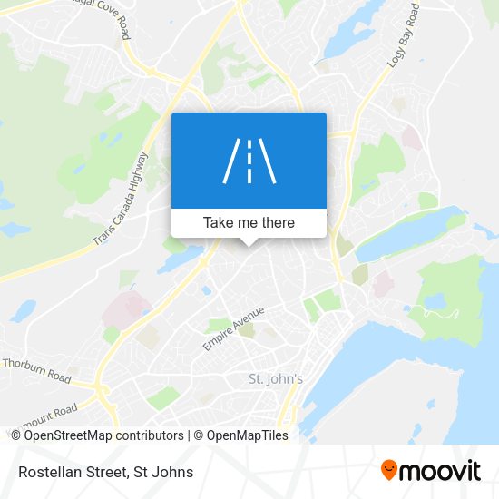 Rostellan Street plan