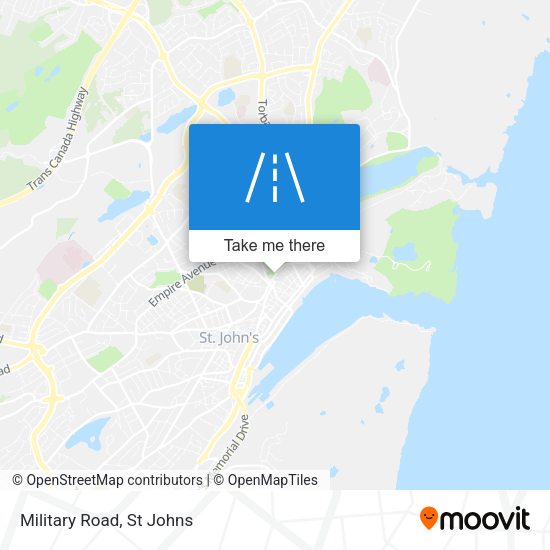 Military Road plan
