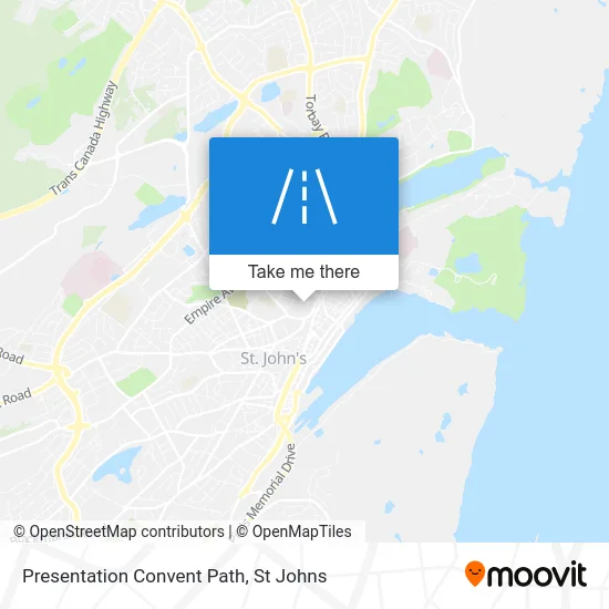 Presentation Convent Path map