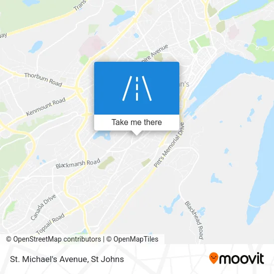 St. Michael's Avenue map