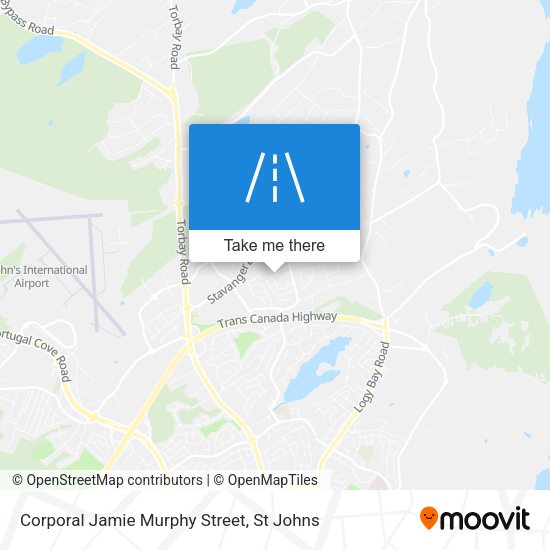 Corporal Jamie Murphy Street map