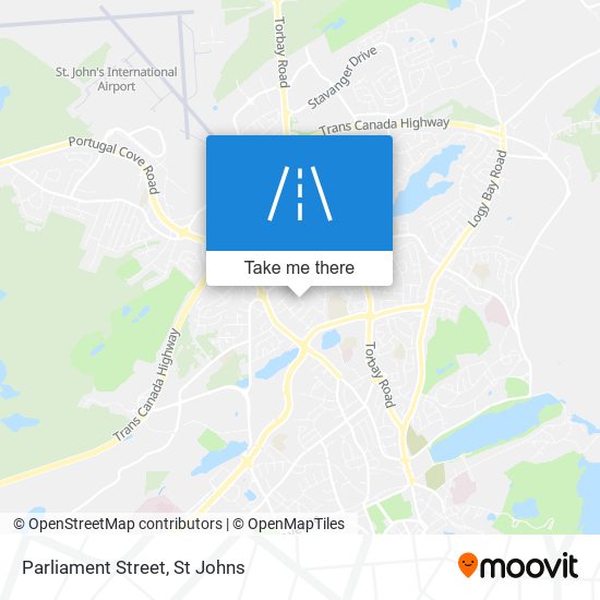 Parliament Street map