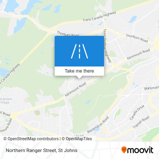 Northern Ranger Street map