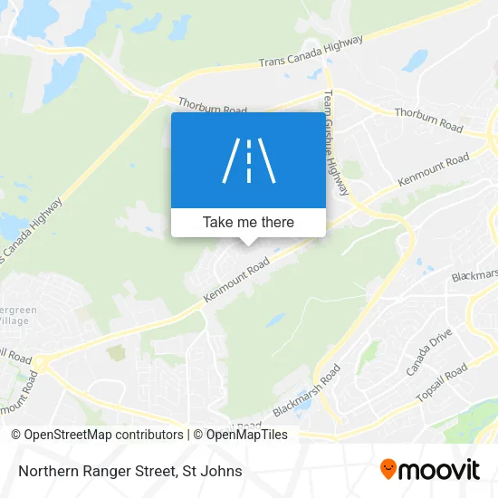 Northern Ranger Street map