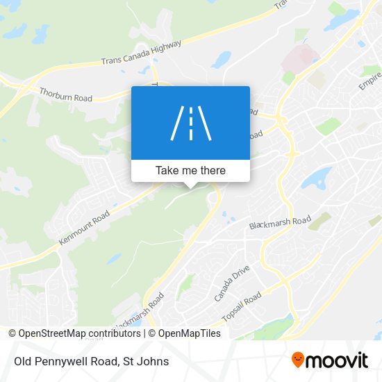 Old Pennywell Road map