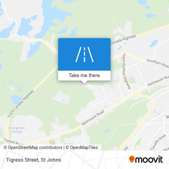 Tigress Street plan
