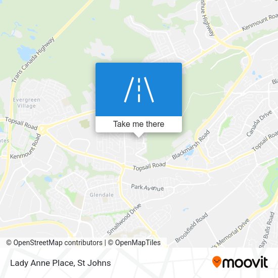 Lady Anne Place plan