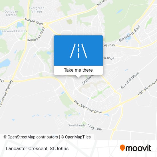 Lancaster Crescent plan