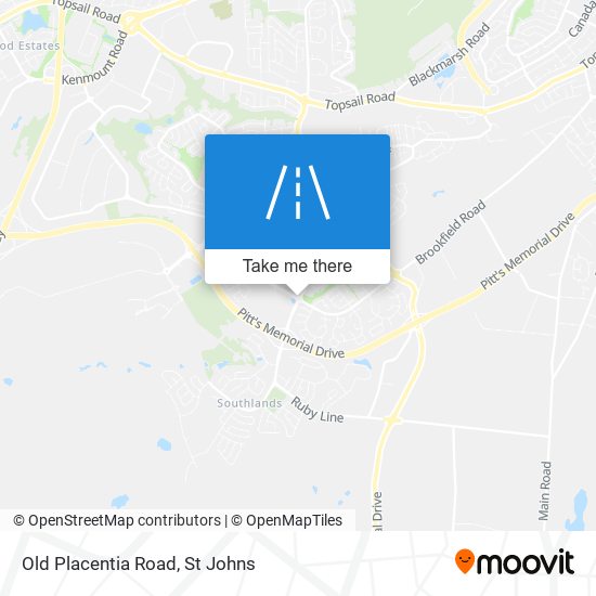 Old Placentia Road plan