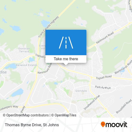 Thomas Byrne Drive plan