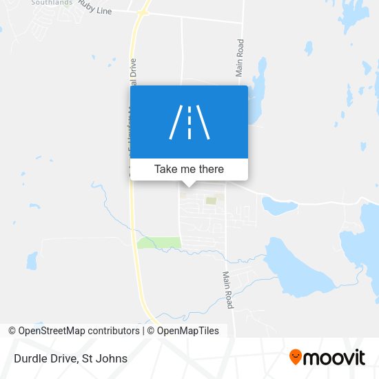 Durdle Drive map