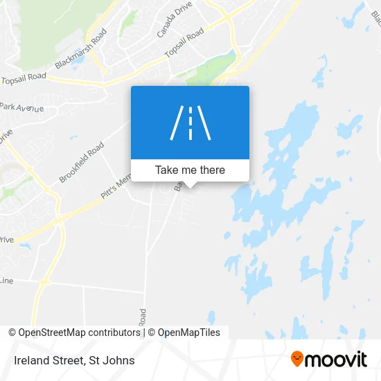 Ireland Street map