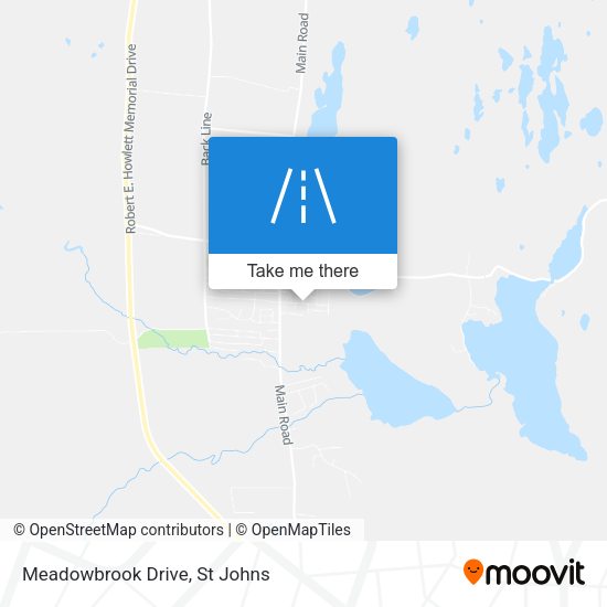 Meadowbrook Drive plan
