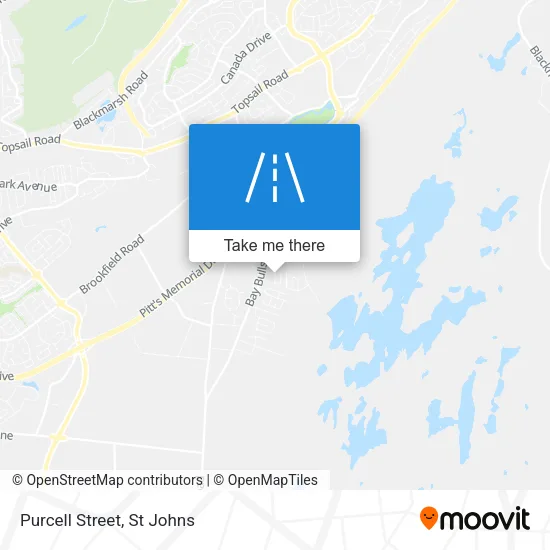 Purcell Street map