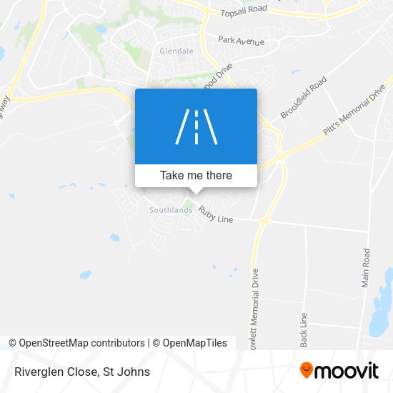 Riverglen Close plan