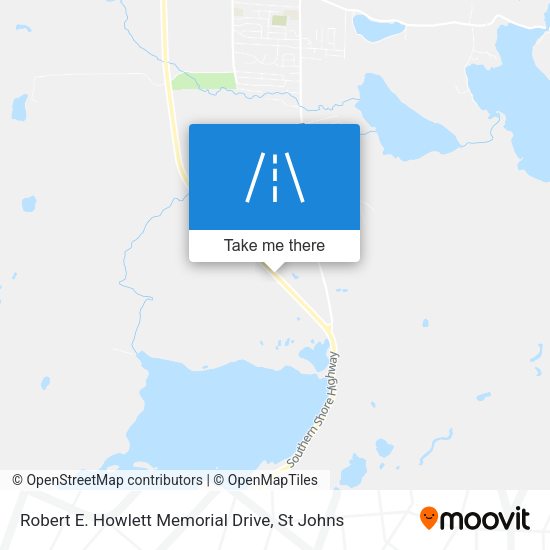 Robert E. Howlett Memorial Drive map