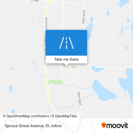 Spruce Grove Avenue plan