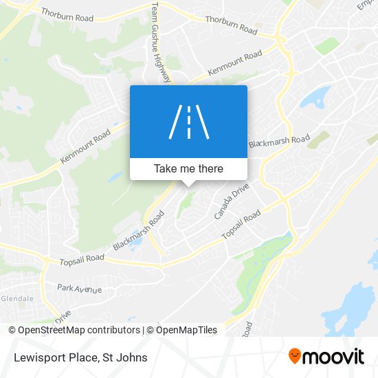 Lewisport Place map