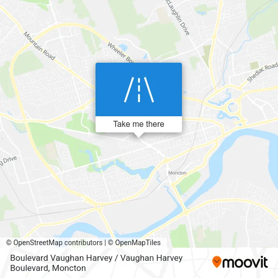 Boulevard Vaughan Harvey / Vaughan Harvey Boulevard map