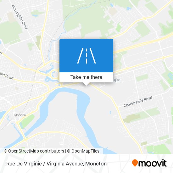 Rue De Virginie / Virginia Avenue map
