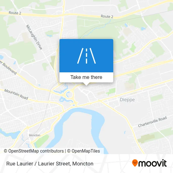 Rue Laurier / Laurier Street map