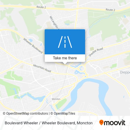 Boulevard Wheeler / Wheeler Boulevard plan