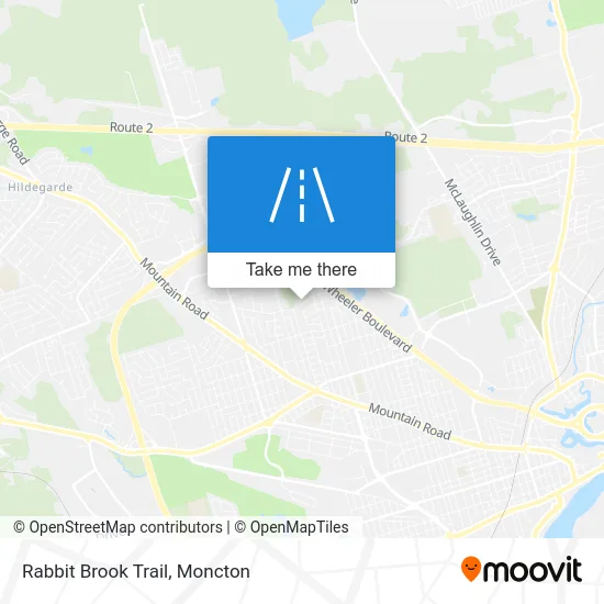 Rabbit Brook Trail map