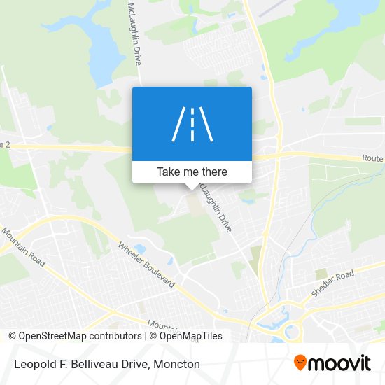 Leopold F. Belliveau Drive plan