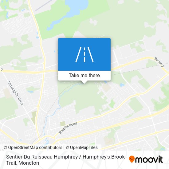 Sentier Du Ruisseau Humphrey / Humphrey's Brook Trail map