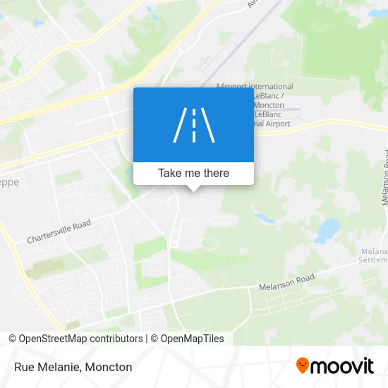 Rue Melanie map